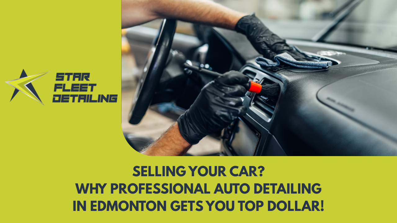 Auto Detailing in Edmonton